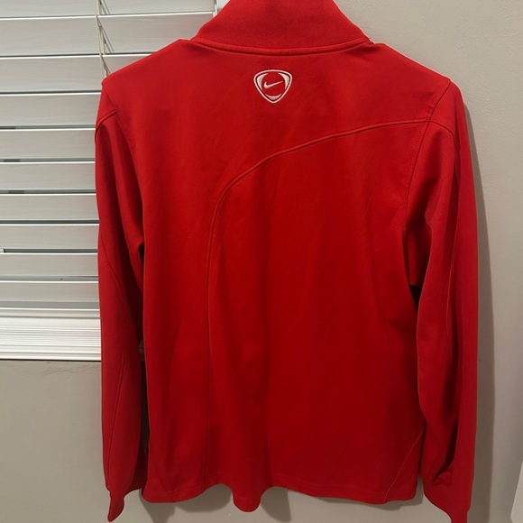 Nike Vibrant Red Athletic Jacket - Picture 3 of 3